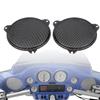 Bid4ze 5.25" Metal Mesh Replacement Front Speaker Grilles Mesh Speaker Grills for Harley Touring Electra Glide Police FLHTP Street Glide FLHX 20142023 Trike Tri Glide Ultra Classic FLHTCUTG 20142023 view 3