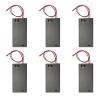 2AA Battery Holder, 6 Pcs 2 x 1.5V AA Battery Case with Switch, 2X 1.5V AA Battery Caddy Wire Leads for Electronic DIY view 1