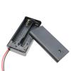 2AA Battery Holder, 6 Pcs 2 x 1.5V AA Battery Case with Switch, 2X 1.5V AA Battery Caddy Wire Leads for Electronic DIY view 4