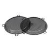 BID4ZE Black Color Speaker Grills Case Metal Mesh Replacement Front Speaker Grilles for Harley Touring Electra Glide Street Glide Trike 1996-2013, Black view 1