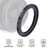 49mm to 62mm Step-Up Ring Filter adapter/49mm to 62mm Camera Filter Ring ;Compatible All Brands 49 mm Lens and 62 mm UV,ND,CPL,Metal Step Up Ring view 2