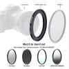 49mm to 67mm Step-Up Ring Filter adapter/49mm to 67mm Camera Filter Ring ;Compatible All Brands 49 mm Lens and 67 mm UV,ND,CPL,Metal Step Up Ring view 4