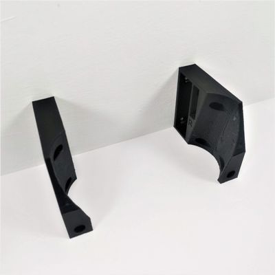 3D Cabin Wall Mount Wall Bracket Compatible with Google Nest Hub Holder Black
