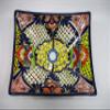 16" RECTANGULAR TALAVERA SINK vessel mexican bathroom handmade ceramic folk art view 1