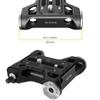 NICEYRIG Camera Baseplate with Rosette Mount, 15mm Rod Base Plate Applicable for Sony FS5 FS7 FX9, RED DSMC2, KINEFINITY Cinema Camcorder - 401 view 2