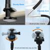 30 Inch Webcam Stand Camera Mount, Upgraded Thick Base Flexible Gooseneck Camera Stand Desk Webcam Mount Clamp for Logitech Webcams C930e C930 C920 C922x C922 Brio 4K C925e C615, Gopro Hero 8 7 6 5 4 view 2
