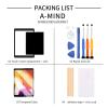 A-MIND Screen Replacement for iPad 5 2017 9.7inch A1822 A1823Not for Air 1 LCD Display and Touch Screen digitizer with Home Button & Free Tool Repair Kit & Screen Protector (White) view 2