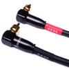 CNCESS CESS-137-6i Right Angle RCA to RCA Preamp Jumpers Male to Male Patch Cable, 2 Pack (6 Inches) view 2