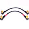 CNCESS CESS-137-6i Right Angle RCA to RCA Preamp Jumpers Male to Male Patch Cable, 2 Pack (6 Inches) view 4