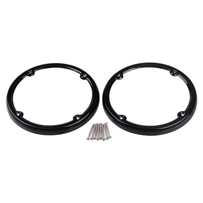 BID4ZE Tour Pak Rear Speaker Trim for Harley Touring Road Glide Electra Glide Tri Glide Ultra Limited FLHTCU FLHTK 2014-2023Black