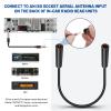 Anina Car Radio Antenna Adapter Female to Female Universal Aerial Connector Radio Antenna Extension Cable view 3