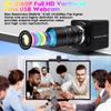 4K USB Camera Manual Zoom Webcam 5-50mm Variable Focus PC Camera for Computer Mini UVC USB2.0 Web Camera IMX317 Varifocal USB with Camera Industrial Video Close-up Camera for Laptop Android Mac view 3