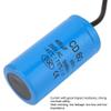 CD60 Run acitor 400uF 250V AC Motor Start acitor with Wire for Motors Air Compressors Conditioners, Blue view 3