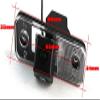 for Hyundai Santa Fe 2010 2011 2012 Car Rear View Camera Back Up Reverse Parking Camera/Plug Directly/HD Camera view 2