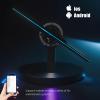 3D HologramFan,12.6-Inch Missyou 3D Holographic Projector Holographic Christmas Tree Advertising Display with Remote and Bluetooth ,700 Video Library for Business Store Signs,Bar,Casino,Party view 4