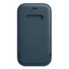Apple iPhone 12 and 12 Pro Leather Sleeve with MagSafe - Baltic Blue view 4