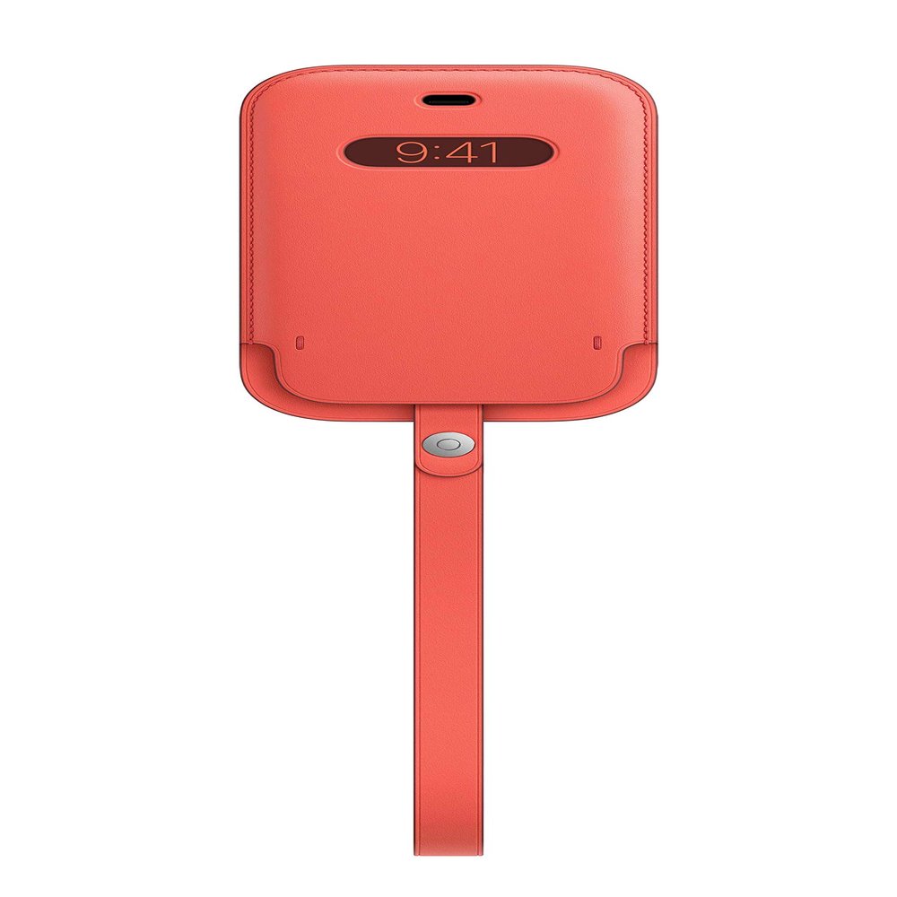 Apple iPhone 12 Mini Leather Sleeve with MagSafe - Pink Citrus