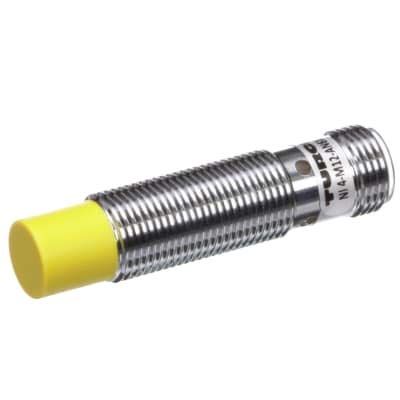 Proximity Sensor, R: 4mm, 12mm Barrel, 3 Wire NO, NPN, 10-30VDC, Non-Flush, M12 M Conn, NI4-M12-AN6X-H1141