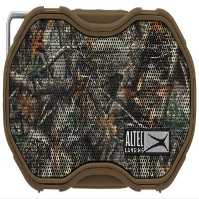 Altec Lansing Baby Boom XL - Waterproof Bluetooth Speaker, Wireless & Portable Speaker for Travel & Outdoor Use, Deep Bass & Loud Sound, 1 Pack, Real Tree Camo