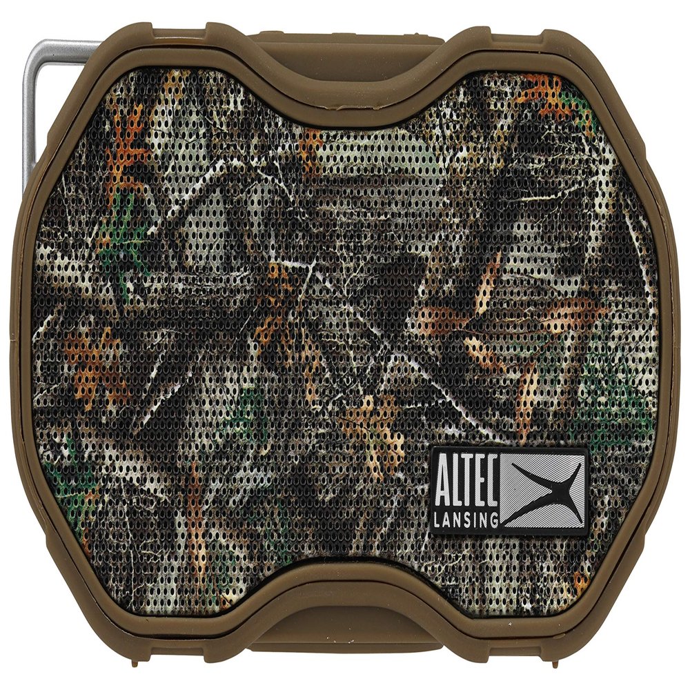 Altec Lansing Baby Boom XL - Waterproof Bluetooth Speaker, Wireless & Portable Speaker for Travel & Outdoor Use, Deep Bass & Loud Sound, 1 Pack, Real Tree Camo