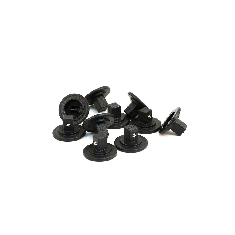 1/4 SOCKET PEGS SLIDING 10PK
