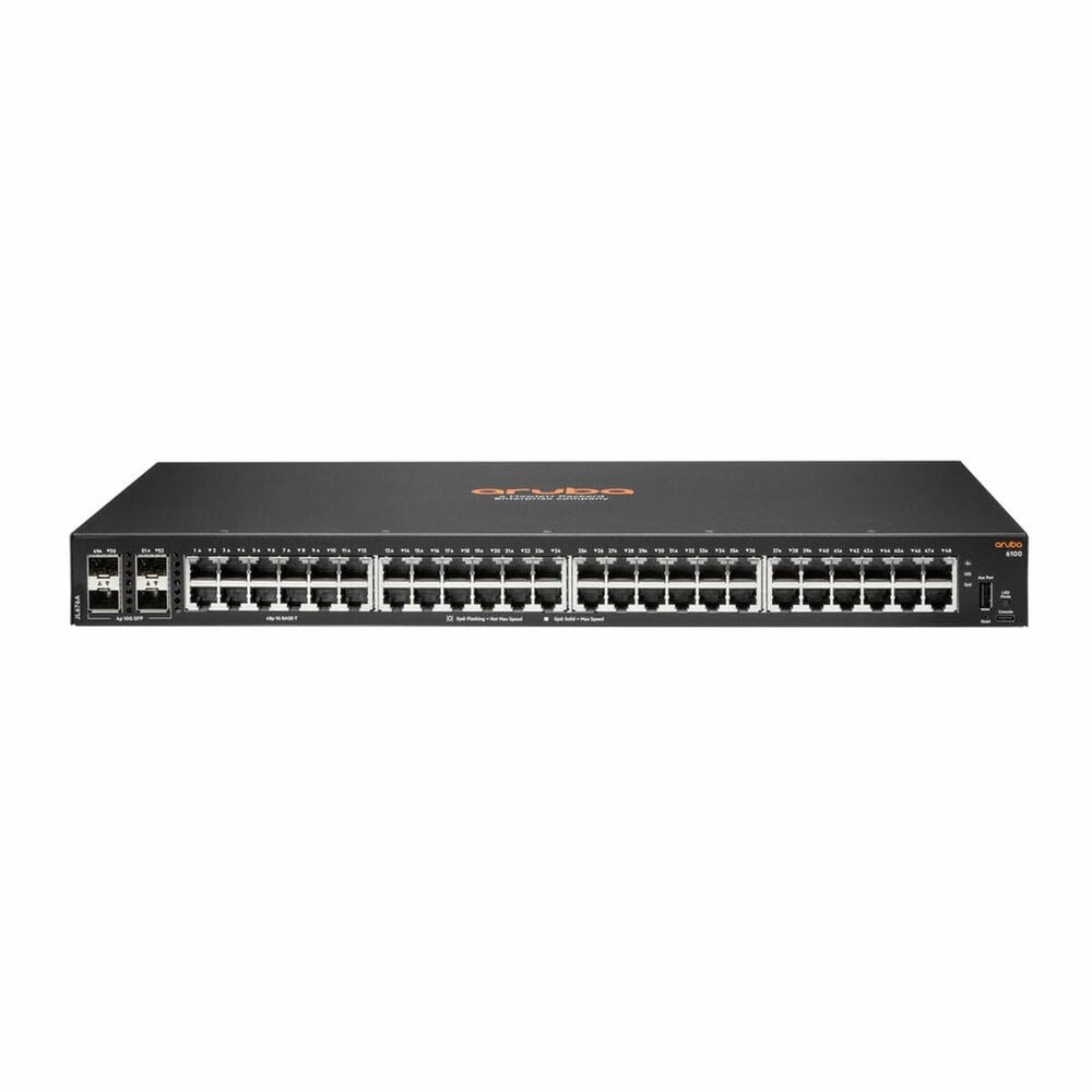 Aruba 6100 48G 4SFP+ Switch - JL676A#ABB EU Localization/Cord