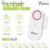 3in1 Alarm - Door Left Open Alarm, Doors Chime with Delay, 0/5/10/30/60 Seconds, 2/5 Minutes, Gate Ajar Alert, 80 to 120 dB, Close Door Reminder for Freezer, Home, Shop. (White) view 2