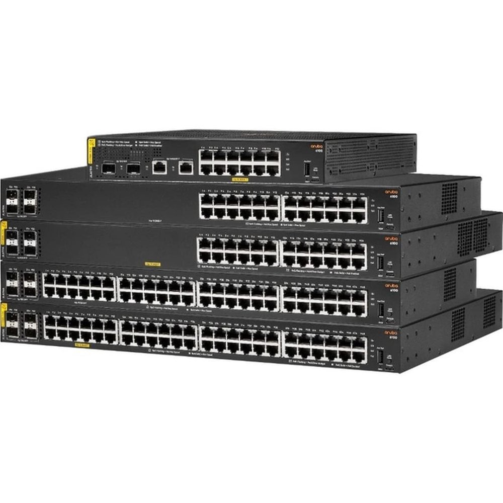 Aruba 6100 24G 4SFP+ Switch - JL678A#ABA US Localization/Cord
