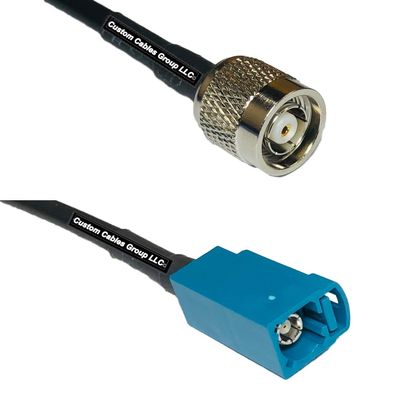 6 feet RG58 RP-TNC Male to Fakra Z Female RF Pigtail Coaxial Cable