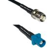 10 feet RG58 TNC Female to Fakra Z Male RF Pigtail Coaxial Cable view 1