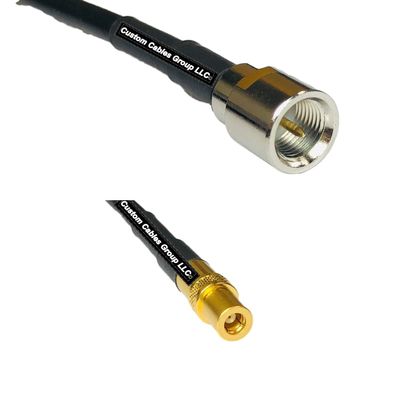 25 feet RG58 FME Male to SMB Female RF Pigtail Coaxial Cable