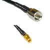 25 feet RG58 FME Male to SMB Female RF Pigtail Coaxial Cable view 1