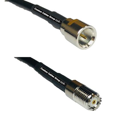 3 feet RG58 FME Male to Mini UHF Female RF Pigtail Coaxial Cable