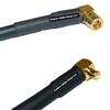 10 feet RG58 SMB Female Angle to MCX Male Angle RF Pigtail Coaxial Cable view 1