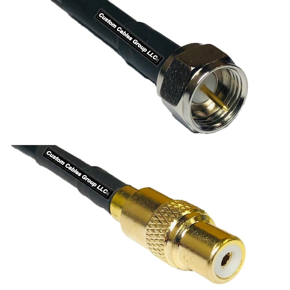 10 feet RG58 F Male to RCA Female RF Pigtail Coaxial Cable