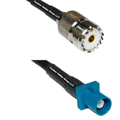 3 feet RG58 SO239 UHF Female to Fakra Z Male RF Pigtail Coaxial Cable
