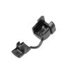 uxcell Cable Grommets Twist Lock Cable Wire Ties Round Strain Bushing 18x15mm Nylon Black 20pcs view 3