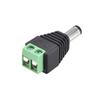 uxcell 2Pcs 5.5x2.5mm DC Power Jack Plug Adapter Connector for LED Strip CCTV Camera Cable Wire Ends view 3