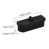 uxcell 3 Pcs Black Ethernet Hub Port Display Port Adapter Anti Dust Cover Cap Protector Plug view 2
