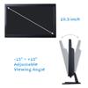 Cocar 19.5" CCTV Monitor, 1600x900 Resolution, 16:9 BNC Display with Component BNC/YPbPr/VGA/HDMI/Audio Jack, TFT LCD for Security Cameras, NVR/DVR, Home Surveillance, VESA Wall Mount view 3