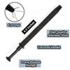 G.S 4 Prong Diamond Tweezers Gem Pick-Up Holder Tool, Catcher Grabber Jewelry Making Tool view 3