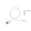 Wondiwe Data Cable, 80cm Magnetic USB Charge Charging Cable for Smart Watch Bracelet with Magnetics Plug for 2 Pins Distances 7.62mm Power Supply Cable view 1