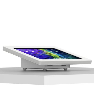 VidaMount White Enclosure and Fixed Tilted 15 Desk/Surface Mount [Bundle] Compatible with iPad Pro 11" (1st/2nd/3rd/4th Gen), Air 10.9" (4th/5th Gen) & Air 11" (M2-M3)