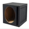 New 12" Single Vented Ported Sub Box Subwoofer Enclosure view 1