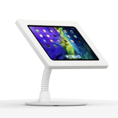 VidaMount White Exposed Rear Camera Enclosure and Portable Flexible Stand [Bundle] Compatible with iPad Pro 11" (1st/2nd/3rd/4th Gen), Air 10.9" (4th/5th Gen) & Air 11" (M2-M3)