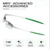 Mryok 2 Pair Replacement Earsocks Kits for Oakley Square Wire 2 (2014) - Dark Green & Black view 3