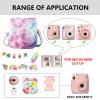 CAIYOULE Fujifilm Instax Mini 11 Camera Accessories Kit Bundle with Protective Case & Mini Album & Frames & DIY Sticker & Filter (Blue Pink Clouds) view 3