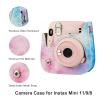 CAIYOULE Fujifilm Instax Mini 11 Camera Accessories Kit Bundle with Protective Case & Mini Album & Frames & DIY Sticker & Filter (Blue Pink Clouds) view 4