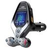 FM Transmitter for Car, Wireless Bluetooth 5.0 in-Car Radio Adapter Audio Receiver with 1.44 Inch Color Screen QC 3.0 Dual USB Car Charger, AUX Input/Output, TF Card Mp3 Player view 1