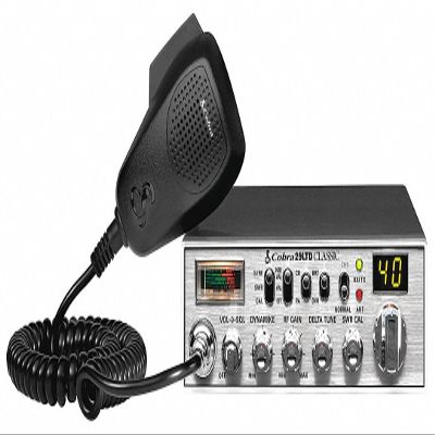 COBRA CB Radio, LED, Green, 5 Miles